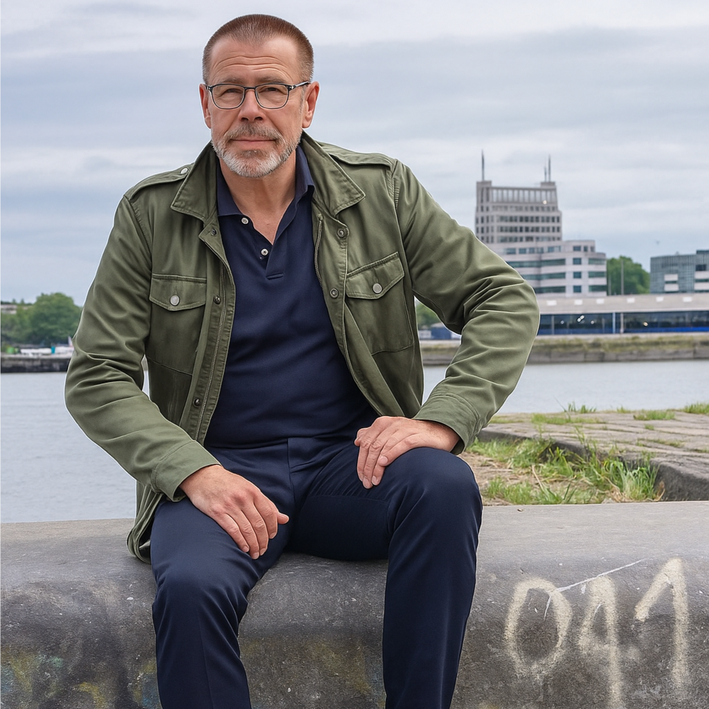 Photographie de Johan Verschuere gérant de la société Jardins habitables